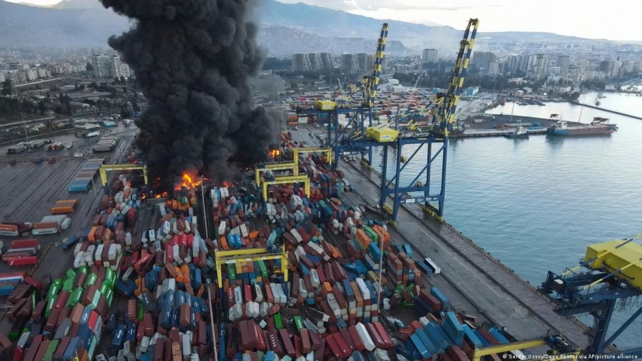 Iskenderun Port Fire To Cause Trade Loss Of Around US$680 Million