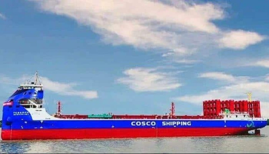COSCO Shipping Unveils World’s Largest Electric Containerships In China