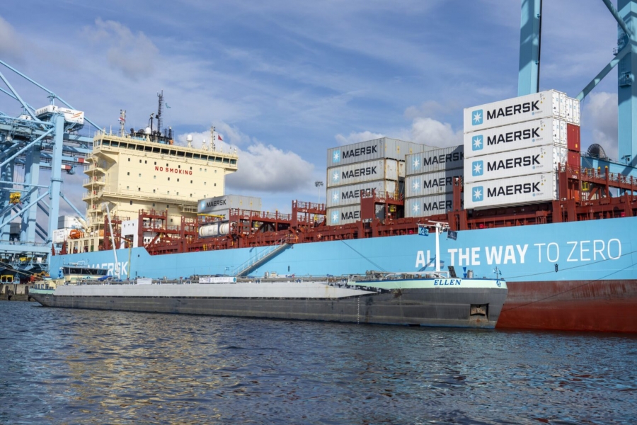 Maersk Marks First European Green Methanol Bunkering in Rotterdam