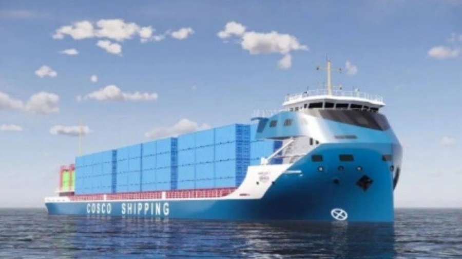 Construction Underway on COSCO’s Electric-Powered Containerships